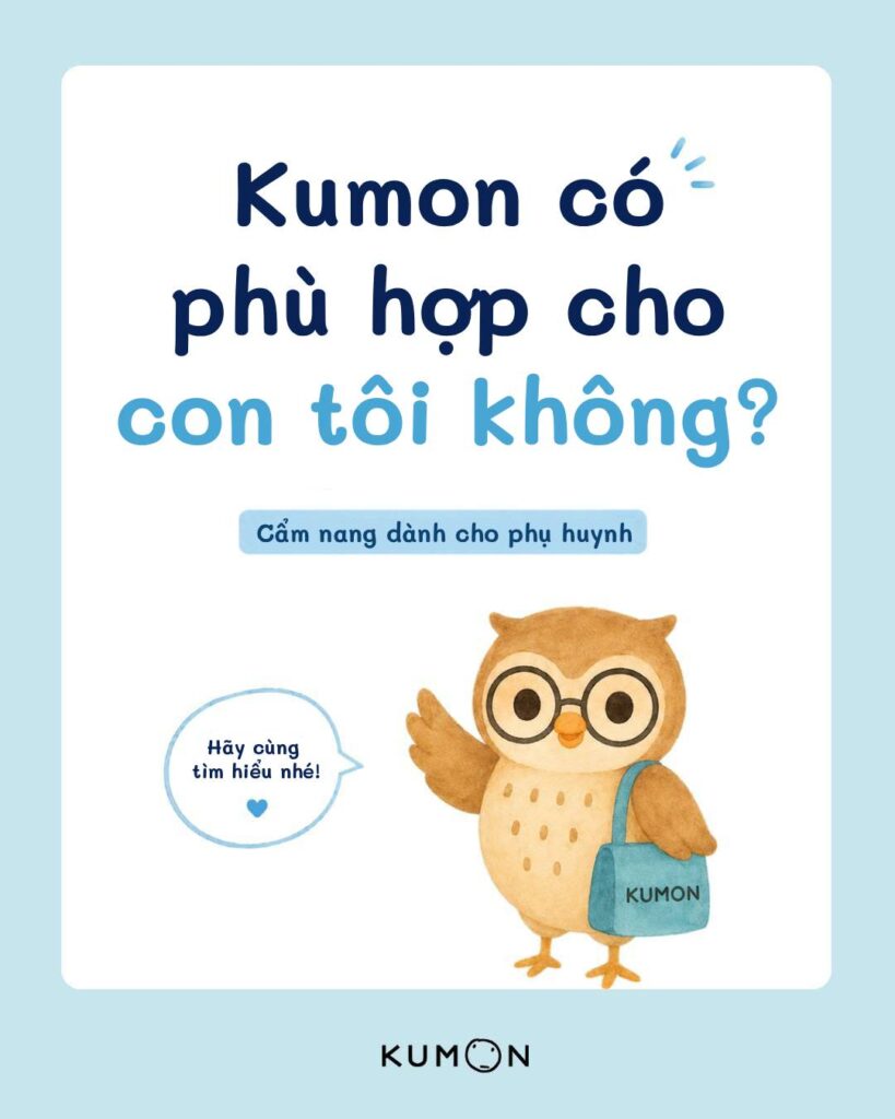 Chương trình Kumon khác gì so với lớp học thêm thông thường